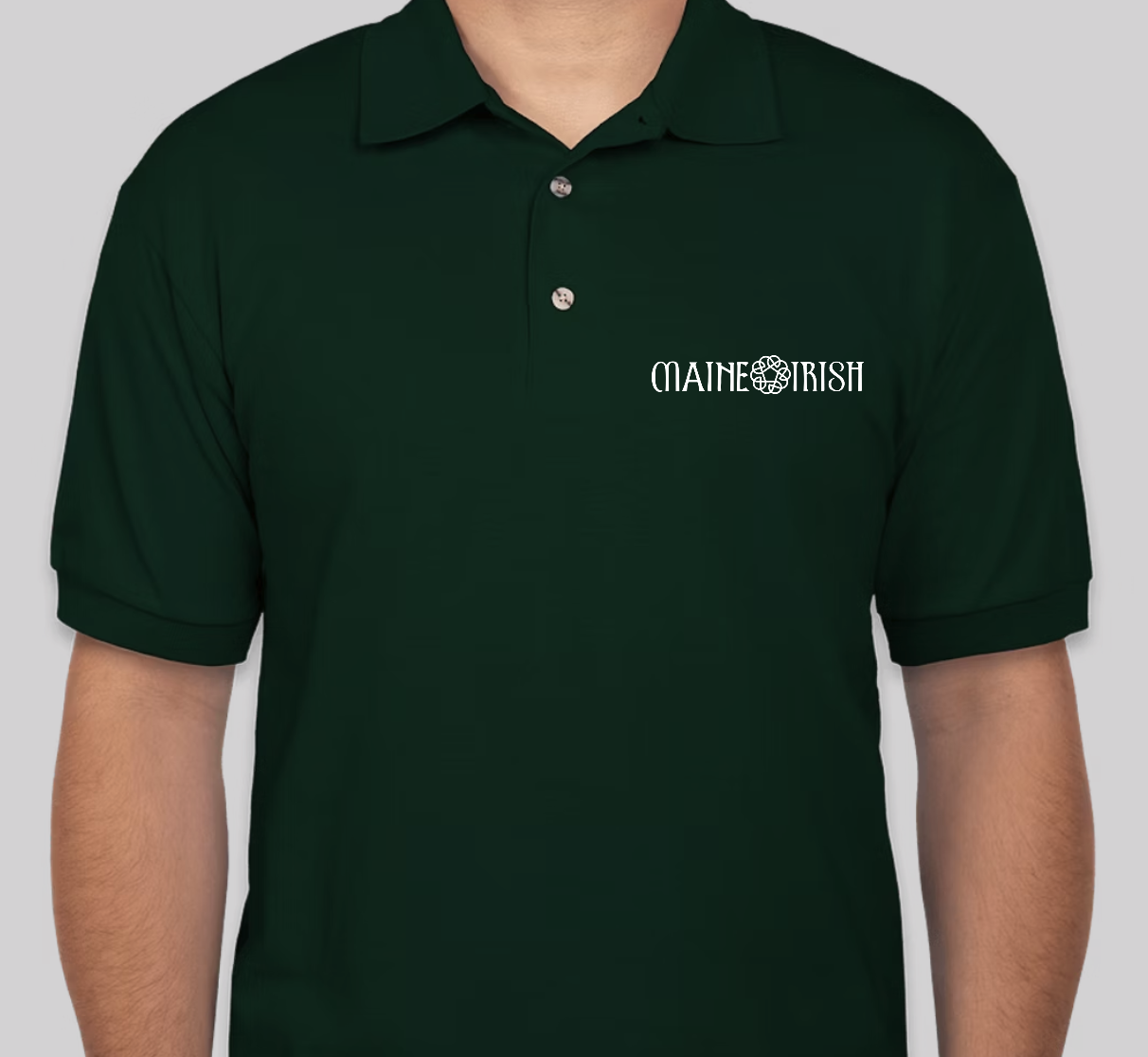 Limited Edition "Maine Irish" Short Sleeved Polo Shirt - Image 4