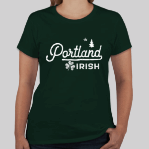 "Portland Irish" Short Sleeved T-Shirt (Mens and Ladies Sizes)