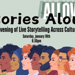 Stories Aloud/Allowed: $5 Suggested Donation