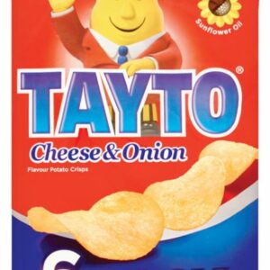 Tayto Cheese and Onion 6 Pack (25g)